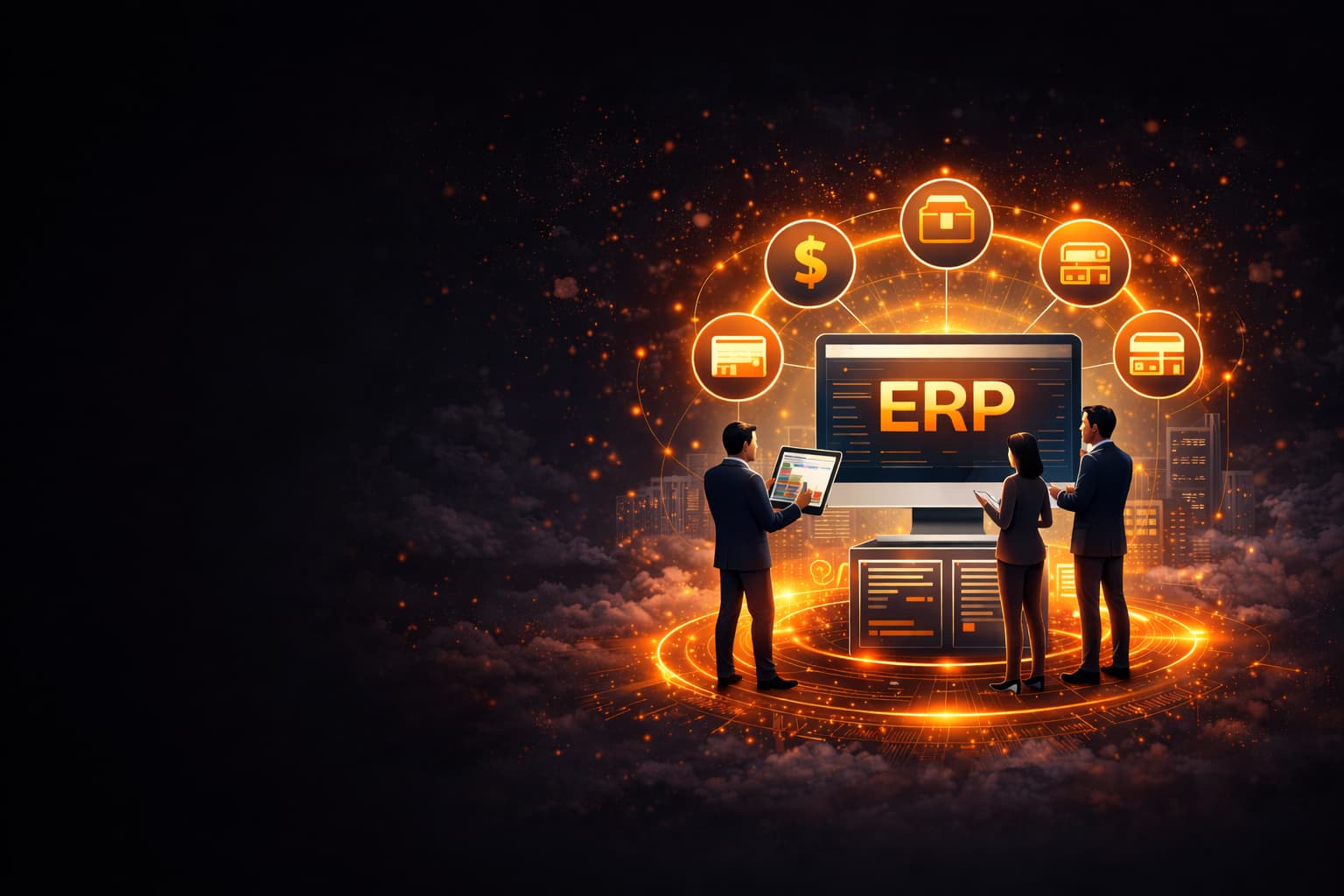 Custom ERP system development for businesses in Patna by Hilux Technology